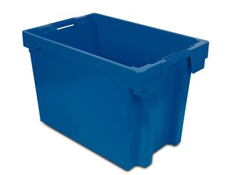 Imagen de Caja Plastica 40x60x40 Industrial Azul Modelo 6440