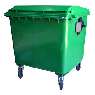 Imagen de Contenedor de Residuos 1100 litros en PEHD Verde 