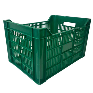 Imagen de Caja de Plástico Usada Agrícola Verde 35 x 50 x 30,5 cm 