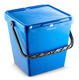 Imagen de Cubo de Plástico ECOBOX Apilable para Residuos Domésticos 